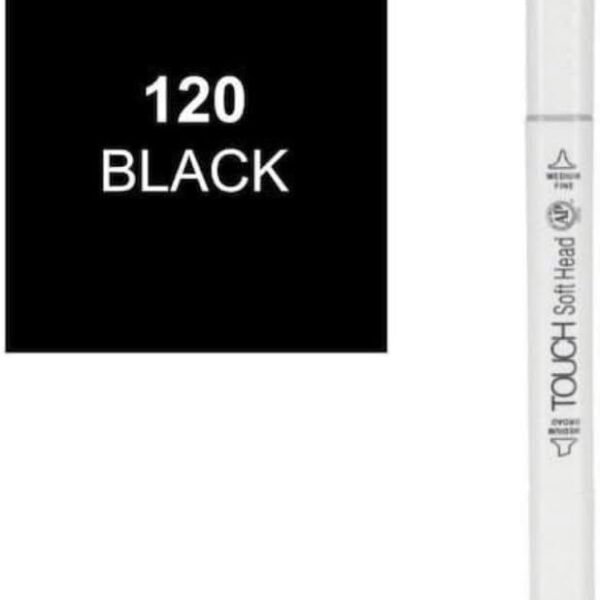 Superior Dual Tip Soft Touch Marker Pen Set 120 Colors | Professional Art & Coloring Markers