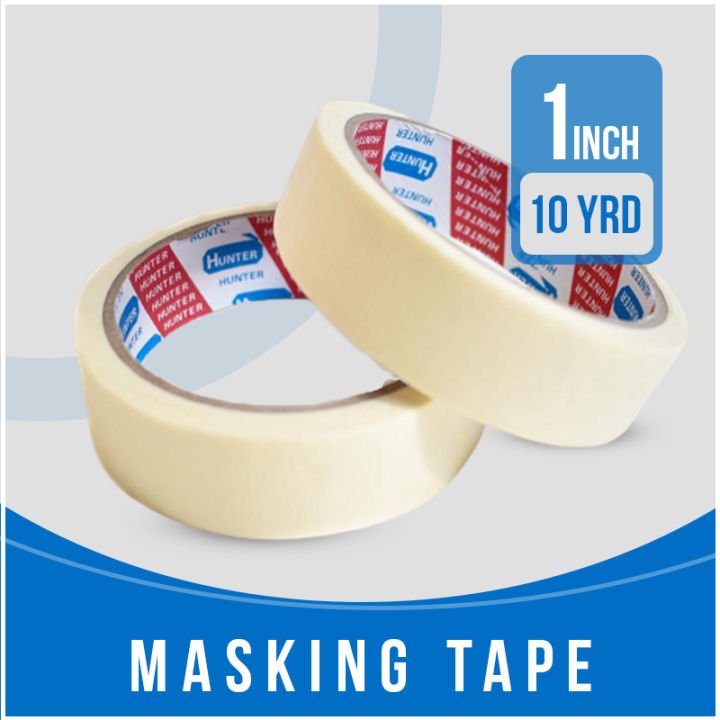 Masking Tape 1 Inch High Adhesive Tape for Painting & Craft
