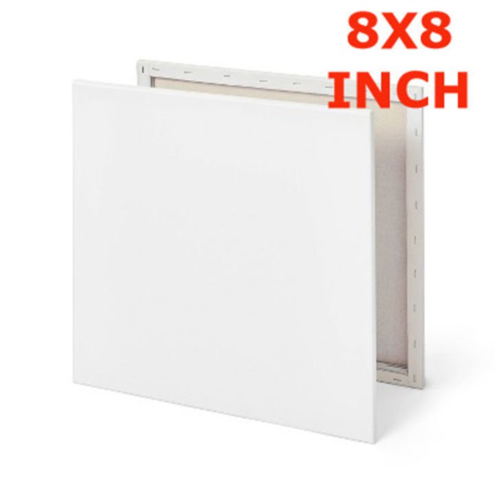 Premium White Canvas 8x8 Inch