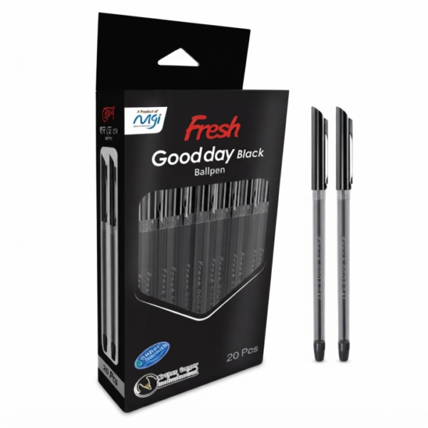 Fresh Good Day Black Ball pen 20Pcs