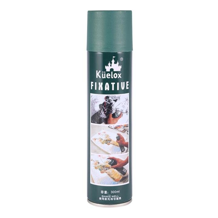 Kuelox Fixative Spray 300ml for Sketch, Charcoal & Pastel