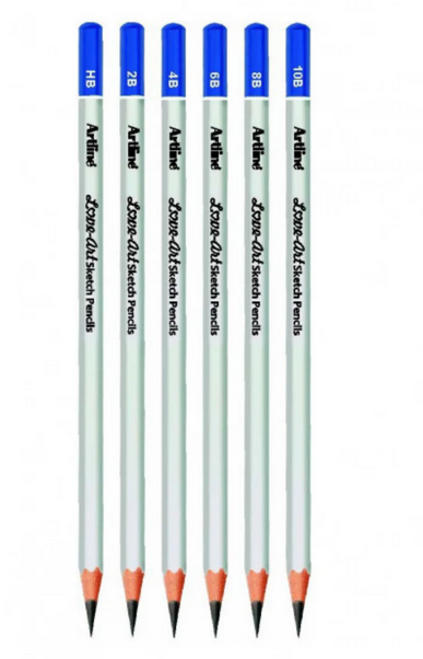 Artline Sketch Pencil Set 6pcs set