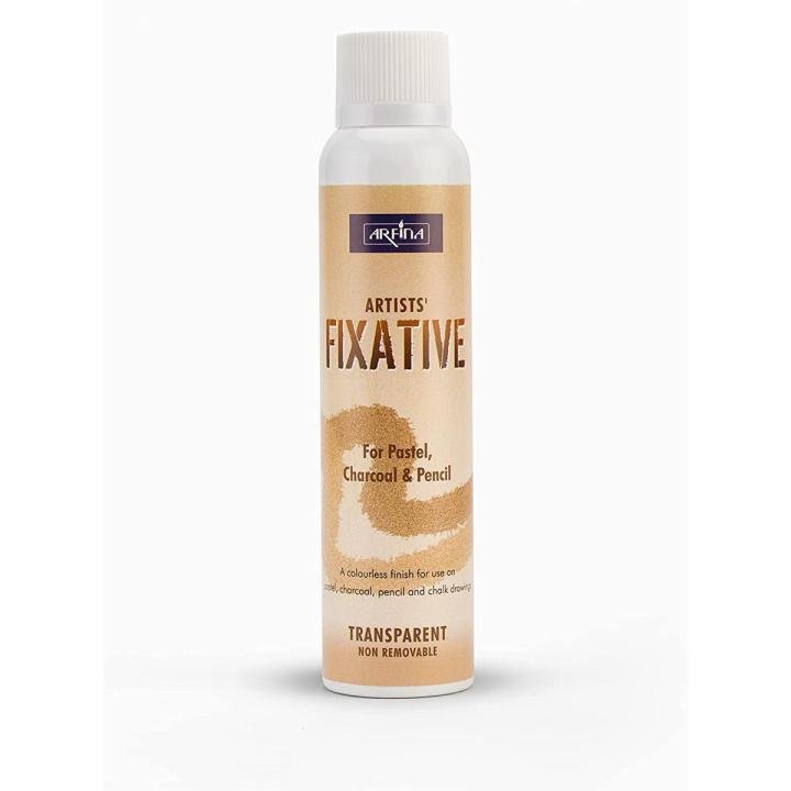 Camel Arfina Artist Fixative Spray Varnish for Charcoal, Pastel & Pencil Artwork