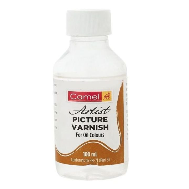 Camel Artist Picture Varnish 100ml for Oil Painting Protection & Finishing