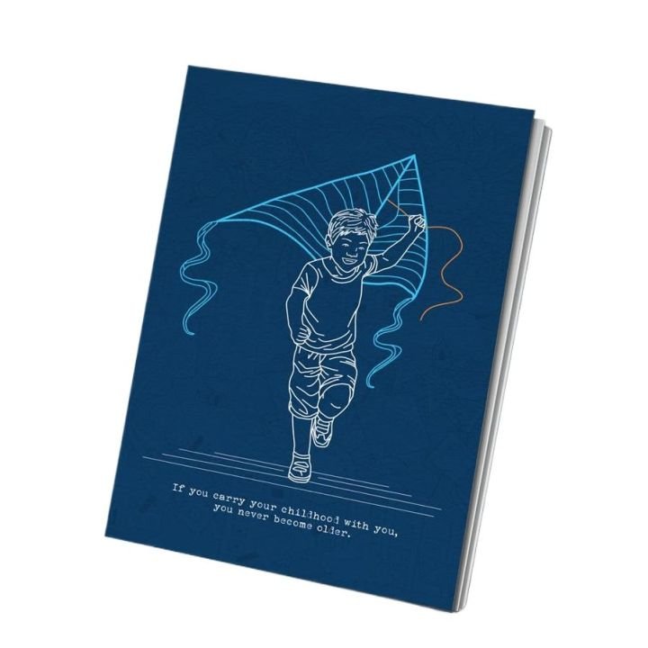 Papertree A5 Lined Notebook If You Carry Your Childhood With You Hard Cover Journal 160 Ruled Pages 80 GSM Paper