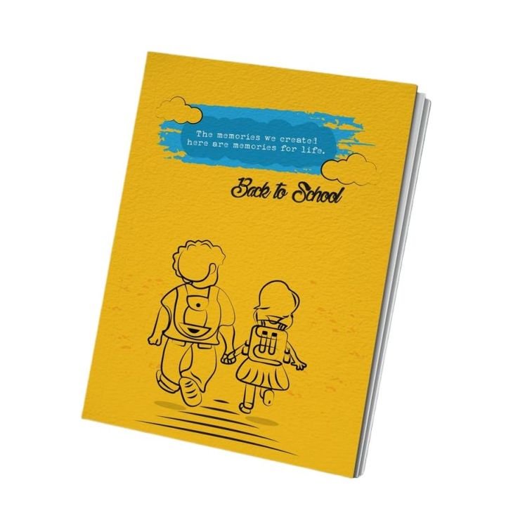 Papertree Lined Notebook Back To School A5 Hard Cover Journal