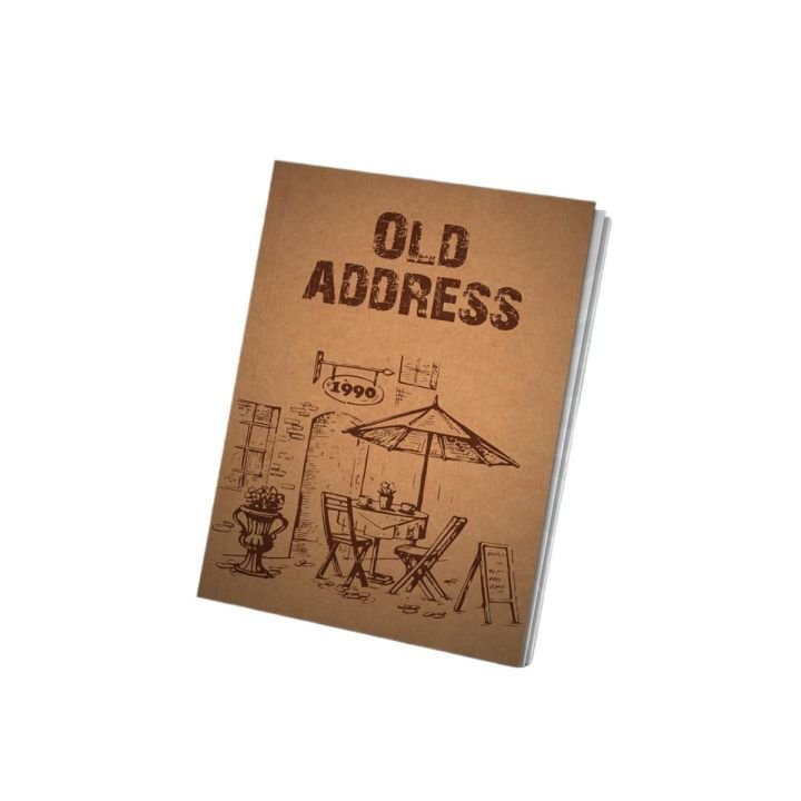 PaperTree Vintage A5 Sketchbook Notebook Old Address 80 Sheets for Drawing & Sketching
