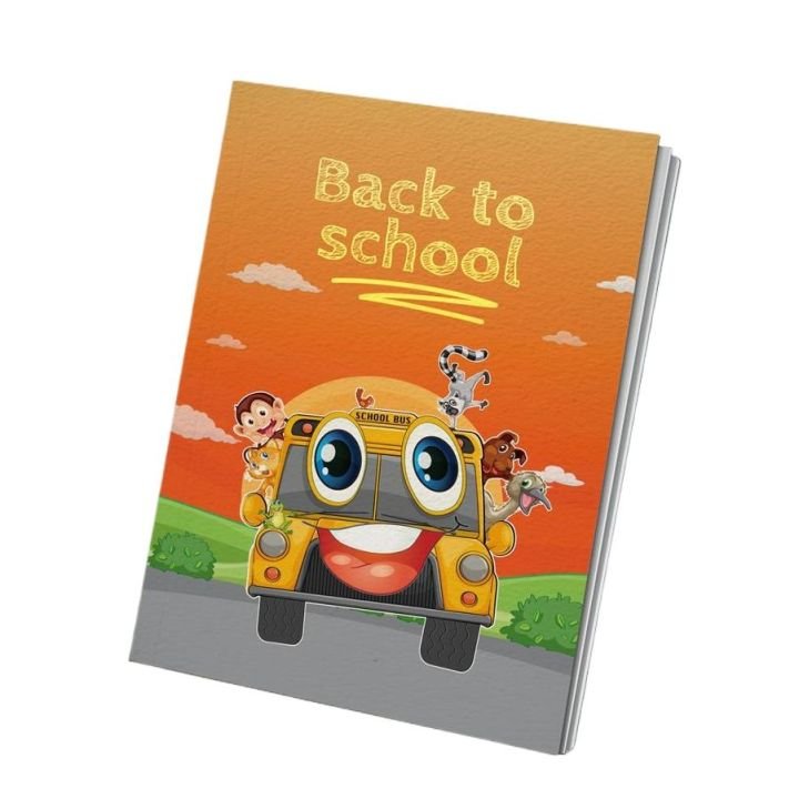 Papertree A5 Lined Notebook Back To School Hard Cover Journal 160 Ruled Pages 80 GSM Paper for School Office Writing