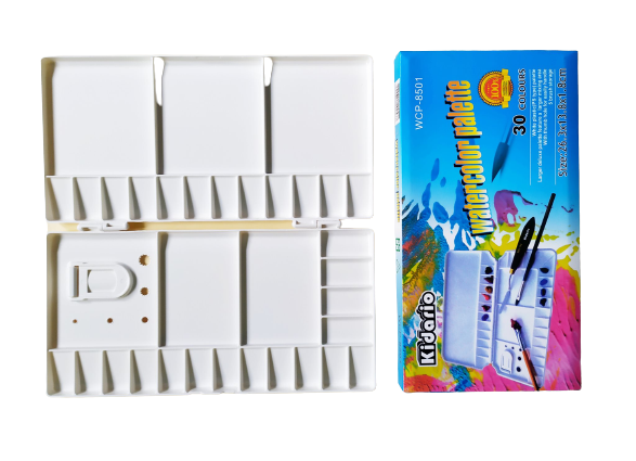 Kidario 30 Colors Watercolor Paint Palette for Artists