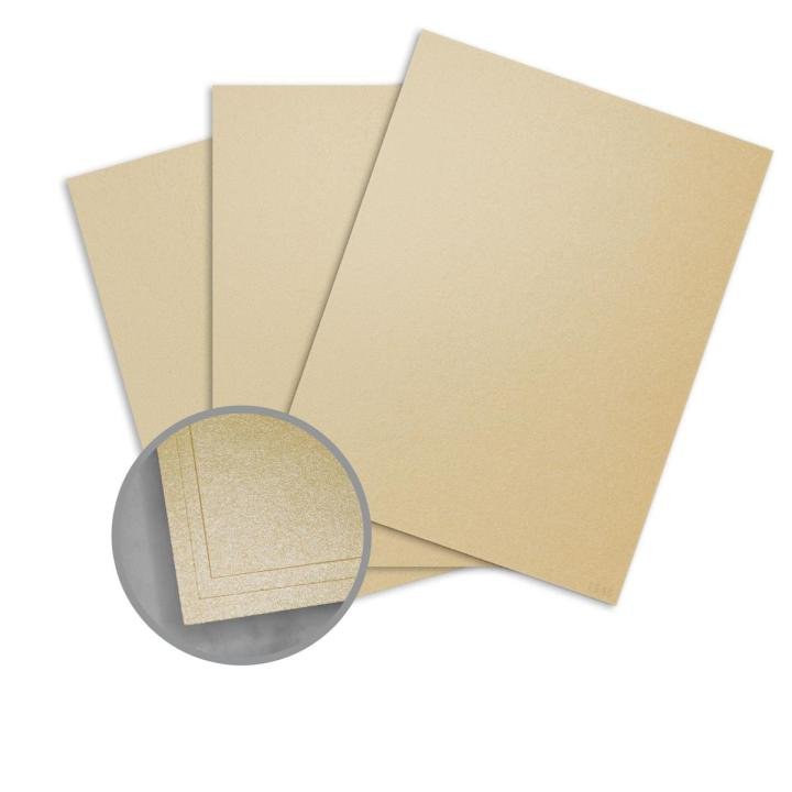 PaperTree Metallic White Gold A4 Paper 250 GSM for Certificates & Invitations