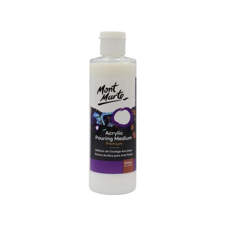 Mont Marte Acrylic Pouring Medium 240 ml for Fluid Art